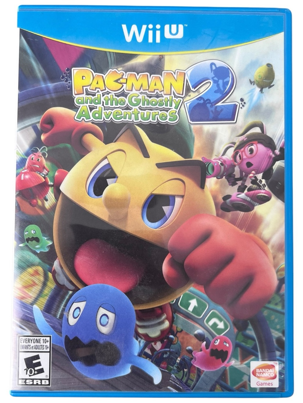 Pac-Man and the Ghostly Adventures 2 (Nintendo Wii U, 2014) Complete CIB